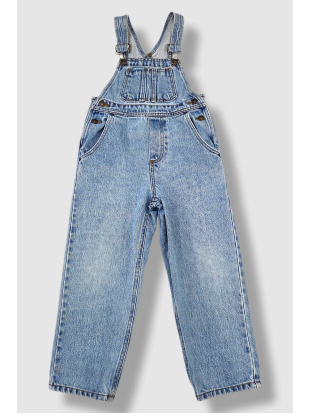 Vintage Stone Canyon denim overalls, unisex classic fit 90s | size 5